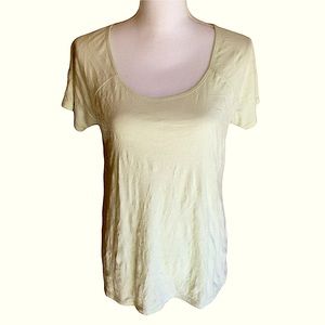 J.Jill Light Green Short Sleeved Tee Shirt